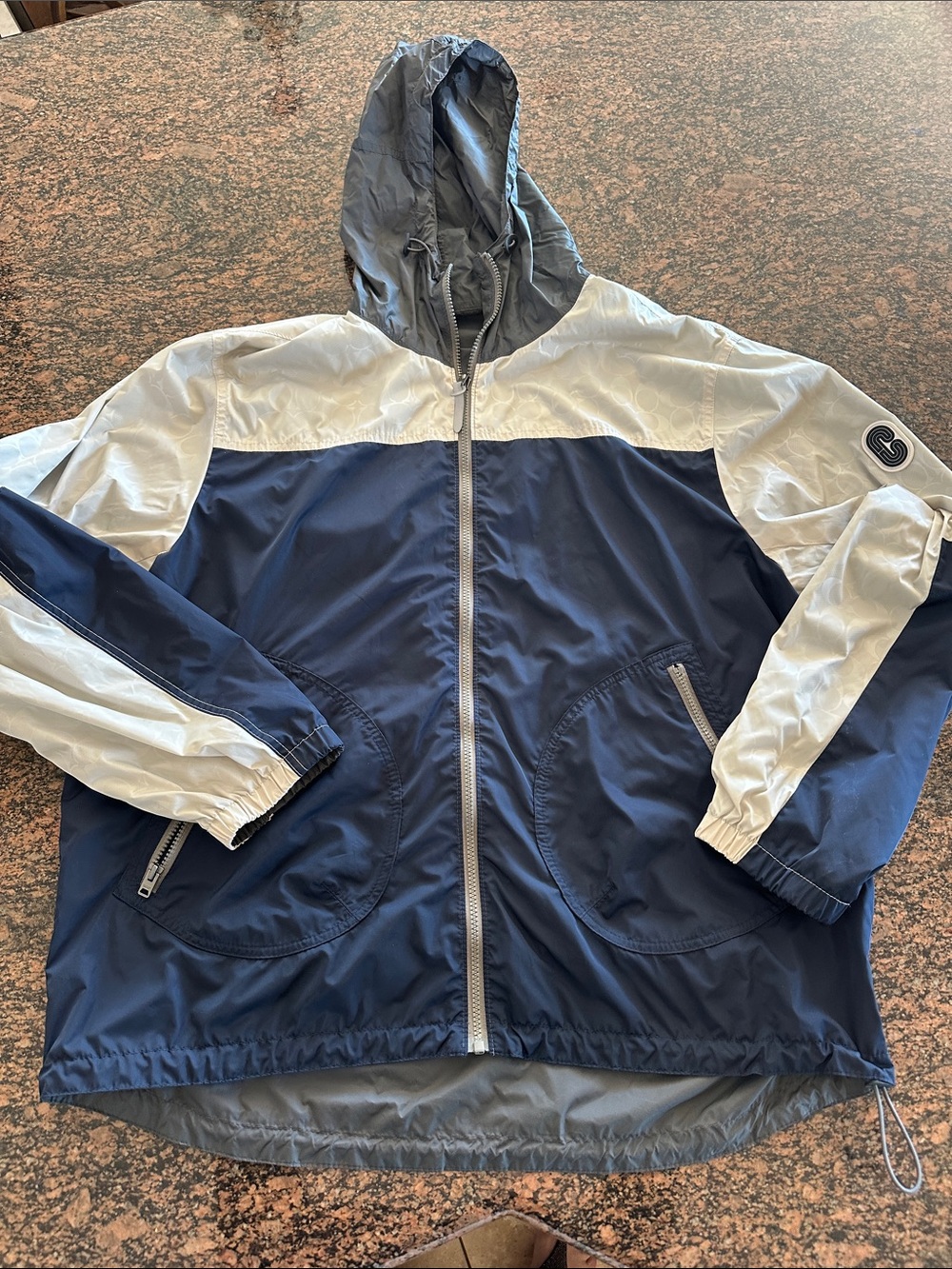 Coach Reversible Windbreaker 1428 Sz XL
